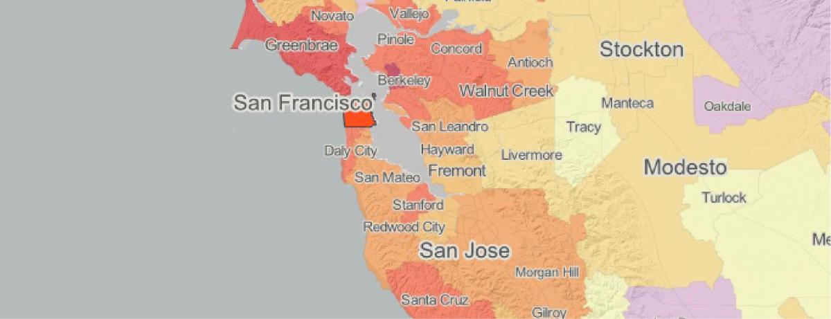 Mapa Mapp w San Francisco