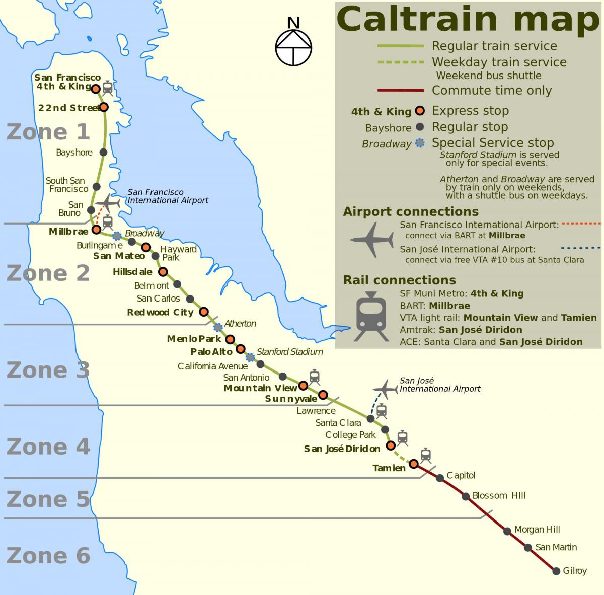 San Francisco Coltrane mapie