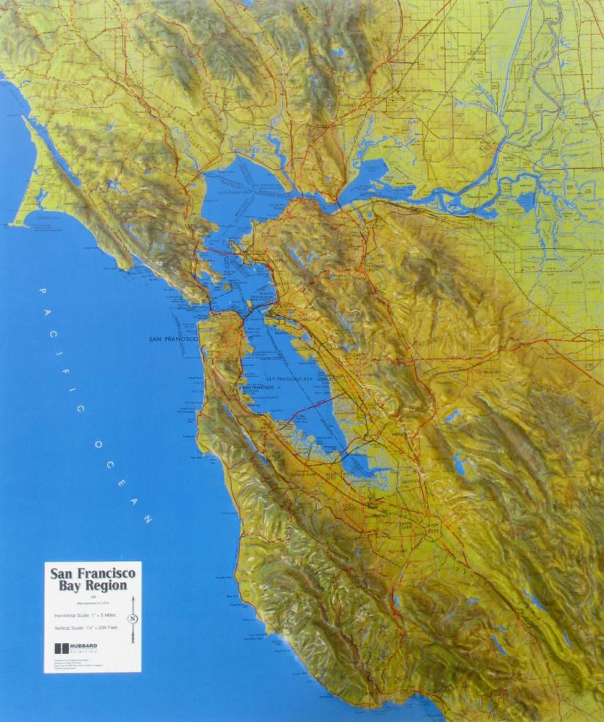 Mapa San Francisco pomocy