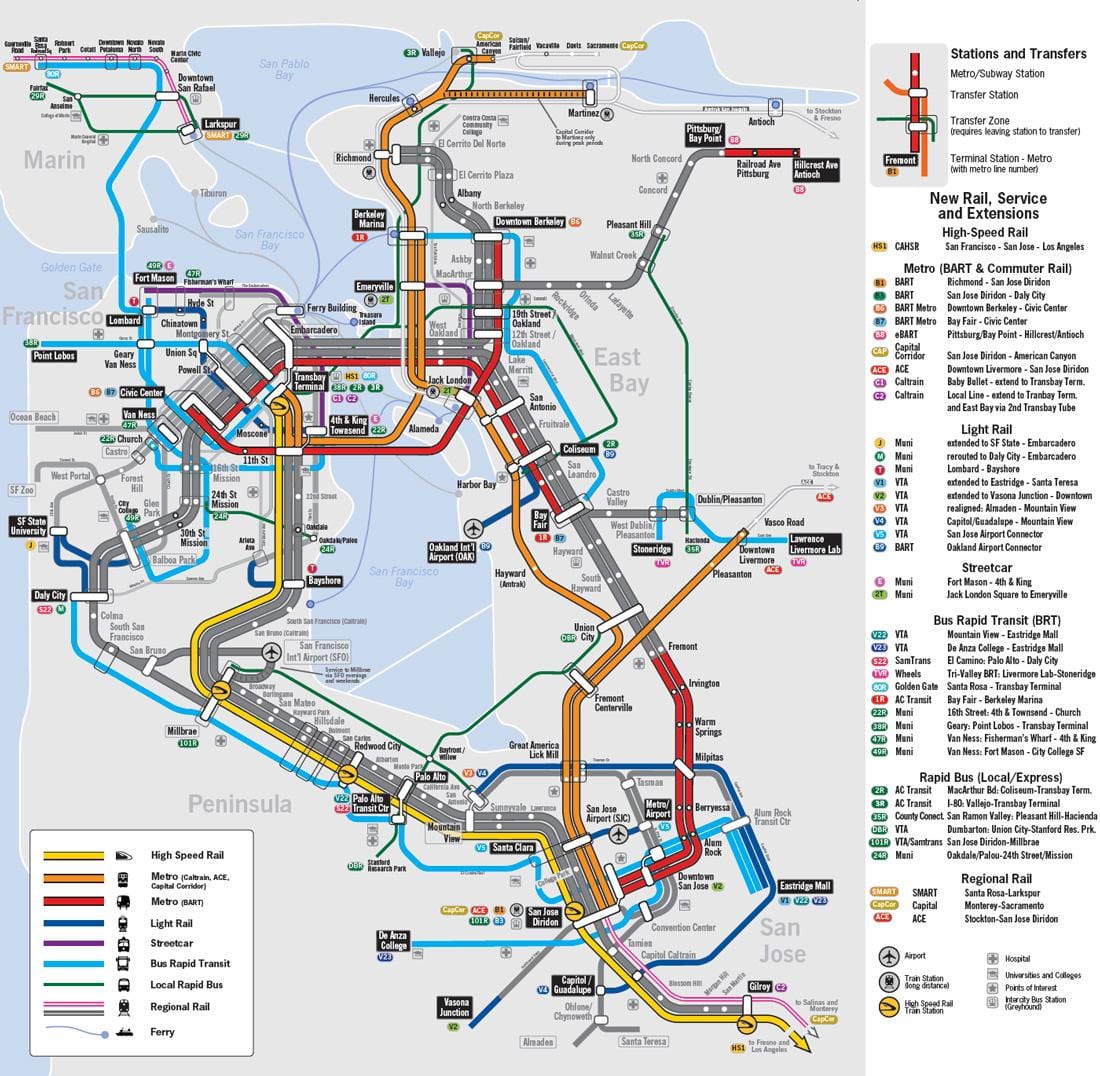 Mapa zatoki pociąg