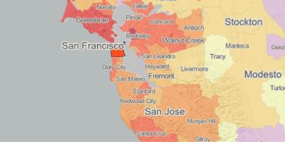 Mapa Mapp w San Francisco