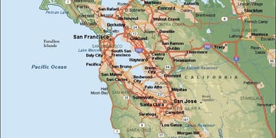 SF Bay mapie