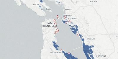Mapa San Francisco flood