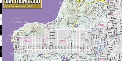 Mapa ulic San Francisco