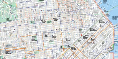 Mapa cała San Francisco