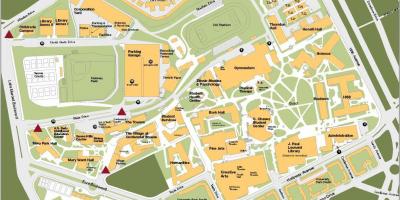 SF państwowy uniwersytet na mapie