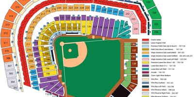 SF giants stadium na mapie
