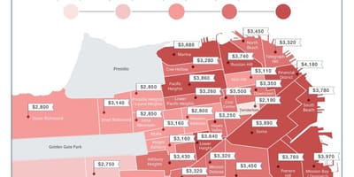 Okolicy ceny na wynajem zatokę mapa